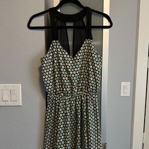 Apricot Lane Sheer Back Dress (Brand New, Size Small)